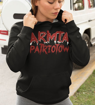 Damska bluza z kapturem ARMIA PATRIOTÓW